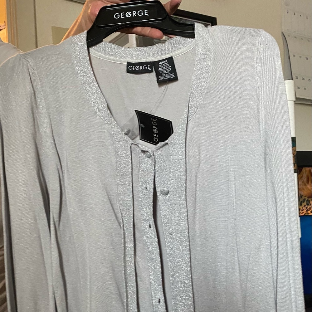 George LS Shimmering Cardigan